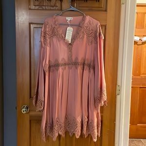 Eyes On You Dress - Blush - Southern Fried Chics